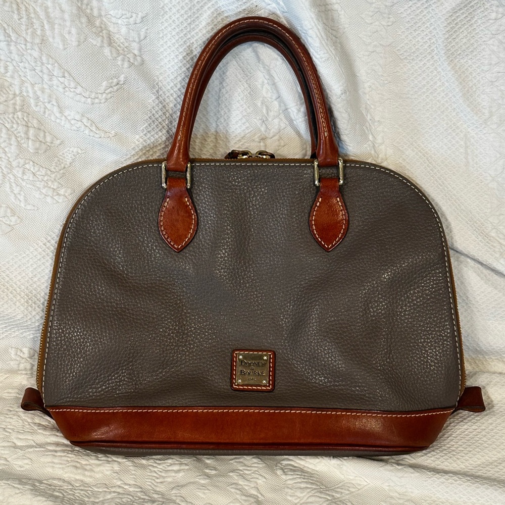 Dooney and Bourke Pebbled Leather Satchel